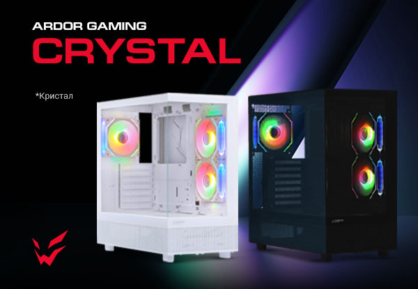 Корпус ardor gaming crystal cc2