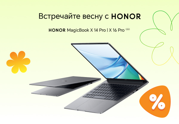Скидки на ноутбуки HONOR! | Акции DNS | IW048729