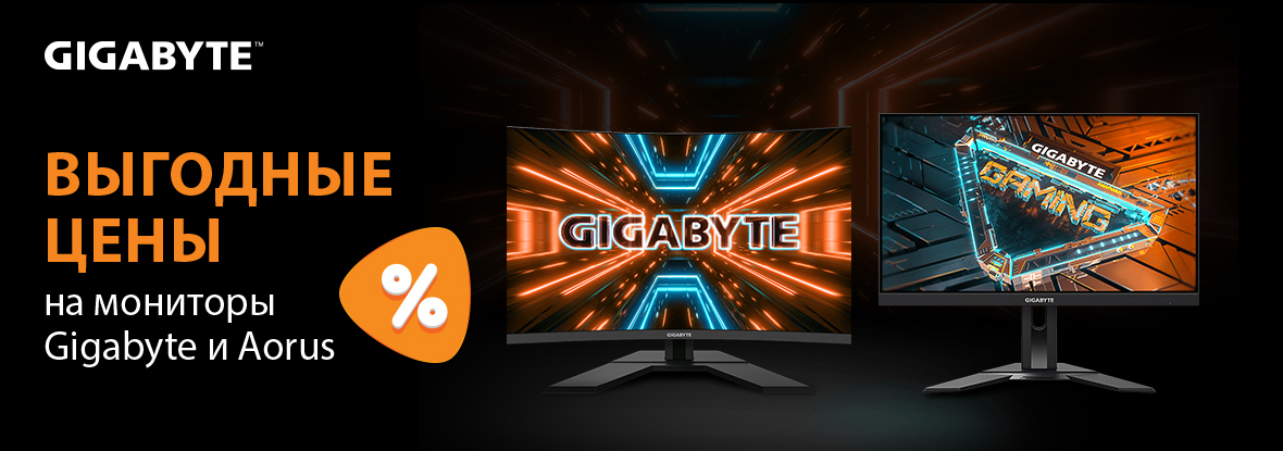 Выгодные цены на мониторы Gigabyte и Aorus! | Акции DNS | IW056087